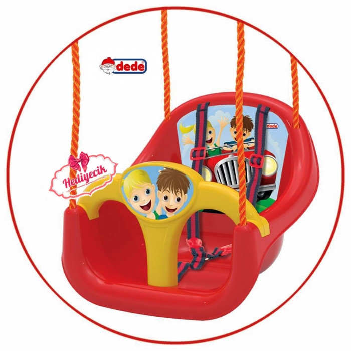 Kaydırak ve Salıncaklar Dede Toys Çocuk İpli Salıncak Bebek ve