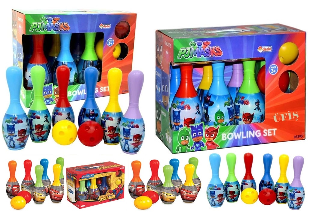 Bowling Dede Toys Pjmasks Oyuncak Bowling Seti